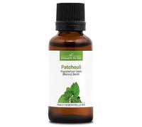 PACHULI - 30 mL - Aceite Esencial Orgánico de Calidad Superior - 100% Puro, Natural, Quimiotipado y Certificado Cosmos