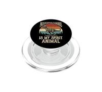 Pachycephalosaurus Is My Spirit Animal PopSockets PopGrip para MagSafe