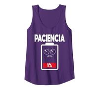 Paciencia 1% Regalo Divertido Parejas Cumpleaños Pijama Camiseta sin Mangas