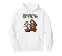 Paciencia Creciente, un Corte en el Amante de Las Plantas Bonsai Samurai Sudadera con Capucha
