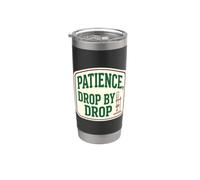 Paciencia, La paciencia es virtud Ciencia Humor A Vaso térmico de acero inoxidable de doble pared