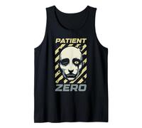 Paciente Cero Apocalipsis Zombie Horror Camiseta sin Mangas