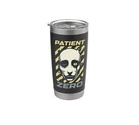 Paciente Cero Apocalipsis Zombie Horror Vaso térmico de acero inoxidable de doble pared