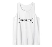 Paciente Cero Halloween Horror Zombie Apocalipsis Camiseta sin Mangas