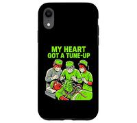 Paciente de cirugía cardíaca consiguió un Hospital Divertido Tune-Up Get Well Carcasa para iPhone XR