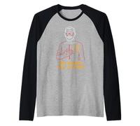 Paciente de cirugía cardíaca Mis Cicatrices cuentan una Historia Cool Mens Camiseta Manga Raglan