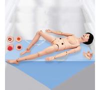 Paciente Enfermería Formación Maniquí Maniquí humano Modelo de cuerpo completo Médico Formación médica Enseñanza Primeros auxilios Maniquí para Formación geriátrica (Upgrade female)