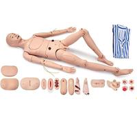 Paciente Enfermería Formación Maniquí Maniquí humano Modelo de cuerpo completo Médico Formación médica Enseñanza Primeros auxilios Maniquí para Formación geriátrica (Senior man)