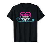 Paciente primer sueño más tarde enfermera divertido estudiante de enfermería RN LPN Camiseta