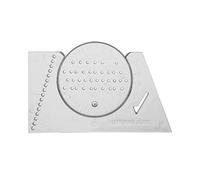 Pacific Arc Ames Guía de Letras para Letras, Escritura, Arquitectura y Dibujo