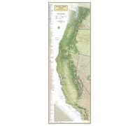 Pacific Crest Trail, Boxed: Wall Maps History & Nature (National Geographic Reference Map)