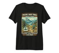 Pacific Crest Trail PCT Pacific Crest Trail México a Canadá Camiseta Premium