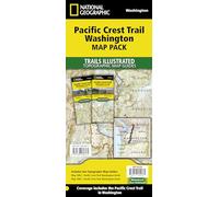 Pacific Crest Trail: Washington [Map Pack Bundle] (National Geographic Trails Illustrated Map)