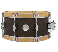 Pacific Drums Concept Classic Snare, caja, 14" x 6,5", Walnut Stain, aros de madera en Natural Stain