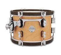 Pacific Drums Concept Classic Tom, 30.5 cm x 20.3 cm, Tinte de nogal clásico, Aros de tinte natural | Presenta un aspecto moderno y clásico con cascos de arce y aros de mostrador