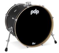 Pacific Drums Concept Maple Bass Drum, bombo, 22" x 18", Carbon Fibre