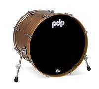 Pacific Drums Concept Maple Bass Drum, bombo, 22" x 18", Natural Honey Mahogany, Exotic