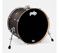 Pacific Drums Concept Maple Bass Drum, bombo, 22" x 18", Satin Charcoal Burst Lacquer