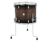 Pacific Drums Concept Maple Series Floor Tom, 18" x 16", Exotic Walnut to Charcoal Burst