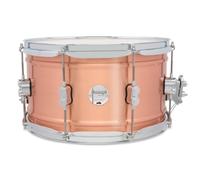 Pacific Drums Concept Metal Snare 35.6x20.3 cm, 1.2mm Cobre satinado, carcasa laminada, tono oscuro