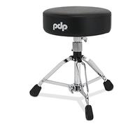 Pacific Drums Concept Series 13" Low Height Round-Top Throne, banqueta, cromada
