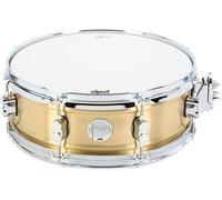 Pacific Drums Concept Series Metal Snare, caja de metal, 14" x 5", latón cepillado en satinado natural de 1,2 mm