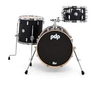 Pacific Drums & Percussion PDP Concept Maple Bop - Batería de 3 piezas, color negro satinado (PDCM18BPBK)