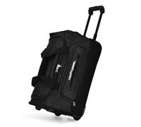 Pacific Gear Bolsa de Lona con Ruedas de Fondo caído, Color Negro, 21 Pulgadas, Bolsa de Lona con Ruedas, Black, 21 Pulgadas, Bolsa de Lona con Ruedas