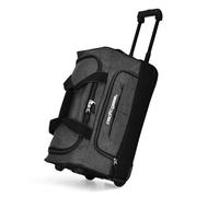 Pacific Gear Ruedas de lona con ruedas, equipaje de 76.2 cm, bolsa de hockey, resistente, Gris, 21 Inch, Pacific Gear Bolsa de lona con ruedas, equipaje, hockey, deportes, XL, ruedas, resistente, 53,3