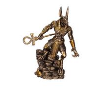 Pacific Giftware Anubis figura en las rocas como un guerrero bronceado
