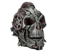 Pacific Giftware Diesel Punk Skull by Spiral - Figura de calavera steampunk, 16,5 cm, decoración gótica