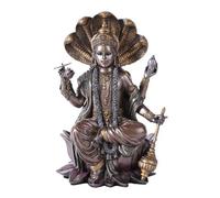 Pacific Giftware Eastern Enlightenment Vishnu Estatua Decorativa de Resina