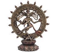 Pacific Giftware Estatua de Baile hindú Shiva Nataraja con Acabado de Bronce