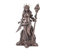Pacific Giftware Estatua de hécate pagana de brujería Griega, pátina de Bronce