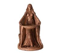 Pacific Giftware Estatua de la diosa celta Danu, guardián sagrado de la sabiduría de la tierra y fuente de vida, impresionante resina fundida en frío, perfecta para decoración del hogar y jardín al