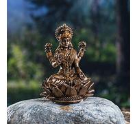 Pacific Giftware Figura de Resina en Miniatura del Dios hindú Lakshmi