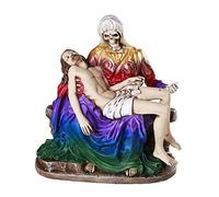 Pacific Giftware Santa Muerte Piadosa La Pieta Compassion of The Holy Death Saint Religious Statue 7 Powers Santisima Muerte Sculpture