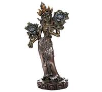Pacific Giftware Verde Tara, Budista Figura Syamatara Bodhisattva Jetsun Dolma Figura 20,3 CM Alta Bronze-Finish