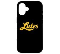 Pacific Lutheran University - PLU Script Logo Carcasa para iPhone 16
