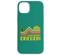 Pacific Northwest Oregon Vintage Retro 1970 Estética Carcasa para iPhone 14 Plus