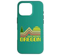 Pacific Northwest Oregon Vintage Retro 1970 Estética Carcasa para iPhone 16 Pro