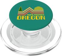 Pacific Northwest Oregon Vintage Retro 1970 Estética PopSockets PopGrip para MagSafe