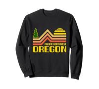 Pacific Northwest Oregon Vintage Retro 1970 Estética Sudadera
