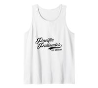 Pacific Palisades Los Ángeles Adecuado para Hombres y Mujeres. Camiseta sin Mangas
