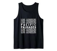 Pacific Palisades Los Angeles LA CA para Hombres y Mujeres. Camiseta sin Mangas
