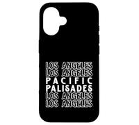 Pacific Palisades Los Angeles LA CA para Hombres y Mujeres. Carcasa para iPhone 16