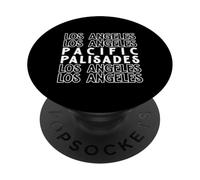 Pacific Palisades Los Angeles LA CA para Hombres y Mujeres. PopSockets PopGrip Adhesivo