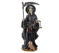 Pacific Trading Santa Claus Muerte Black Gown - Figura de muerte (25,4 cm)