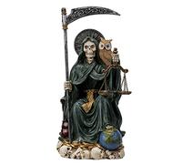 Pacific Trading - Vestido de Pap Noel Muerte con figura de b ho, color verde