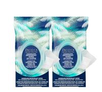 Pacifica Beauty, Coconut Milk & Essential Oils Underarm Deodorant Wipes, 30 Count (Pack of 2), Remove Odor On-The-Go, Aluminum Free, Travel Friendly, Fresh Coconut Scent, 100% Vegan and Cruelty Free